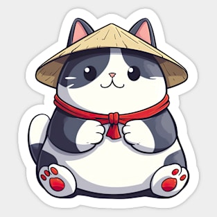 Japanese Kawaii Cat Sticker